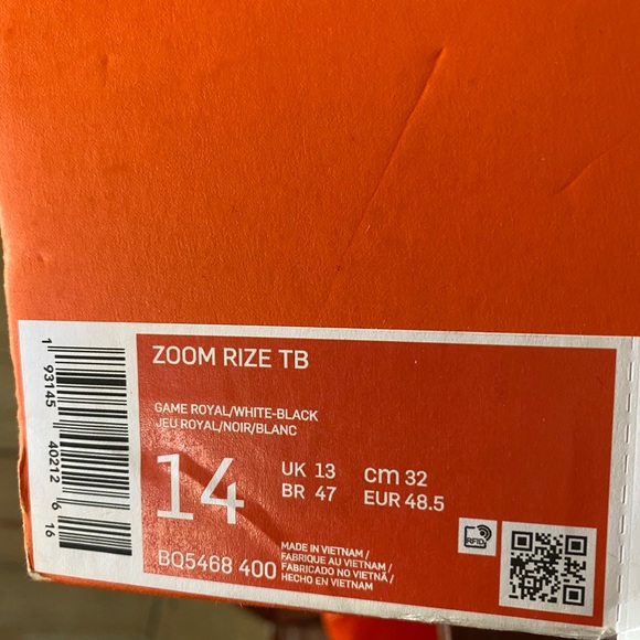 Brand New Nike Zoom Rize TB - Picture 5 of 5